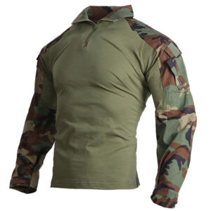 G3 Combat Shirt Woodland Front